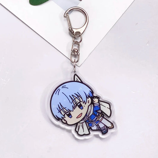 Anime Frieren Acrylic Himmel Keychain