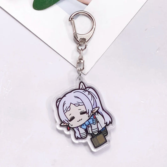 Anime Frieren Acrylic Frieren Keychain
