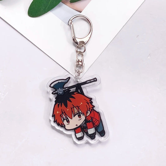 Anime Frieren Acrylic Stark Keychain