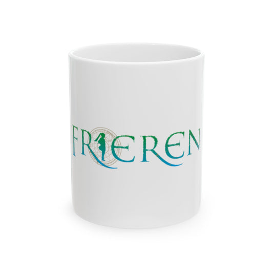 Frieren Ceramic White Mug