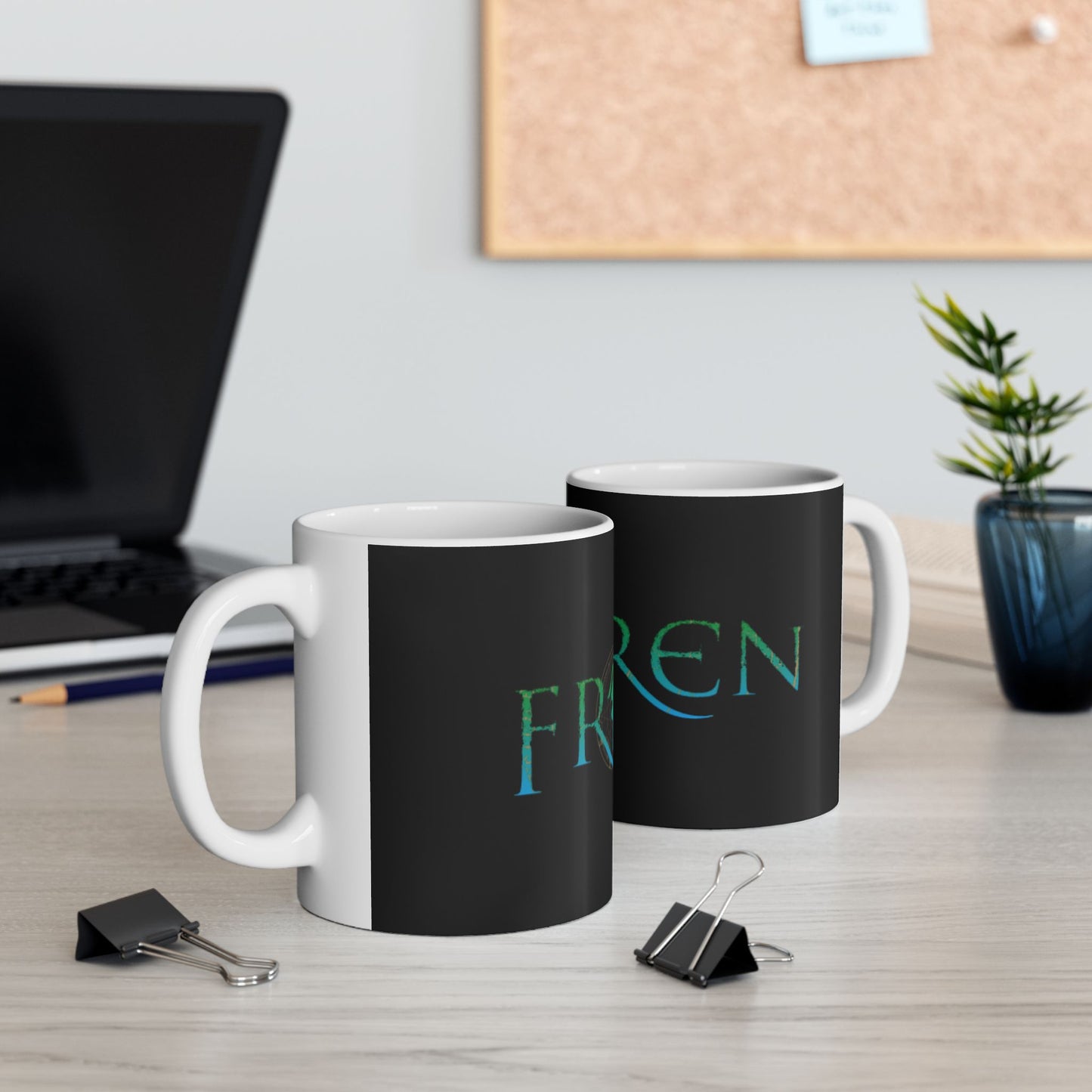 Frieren Black Mug
