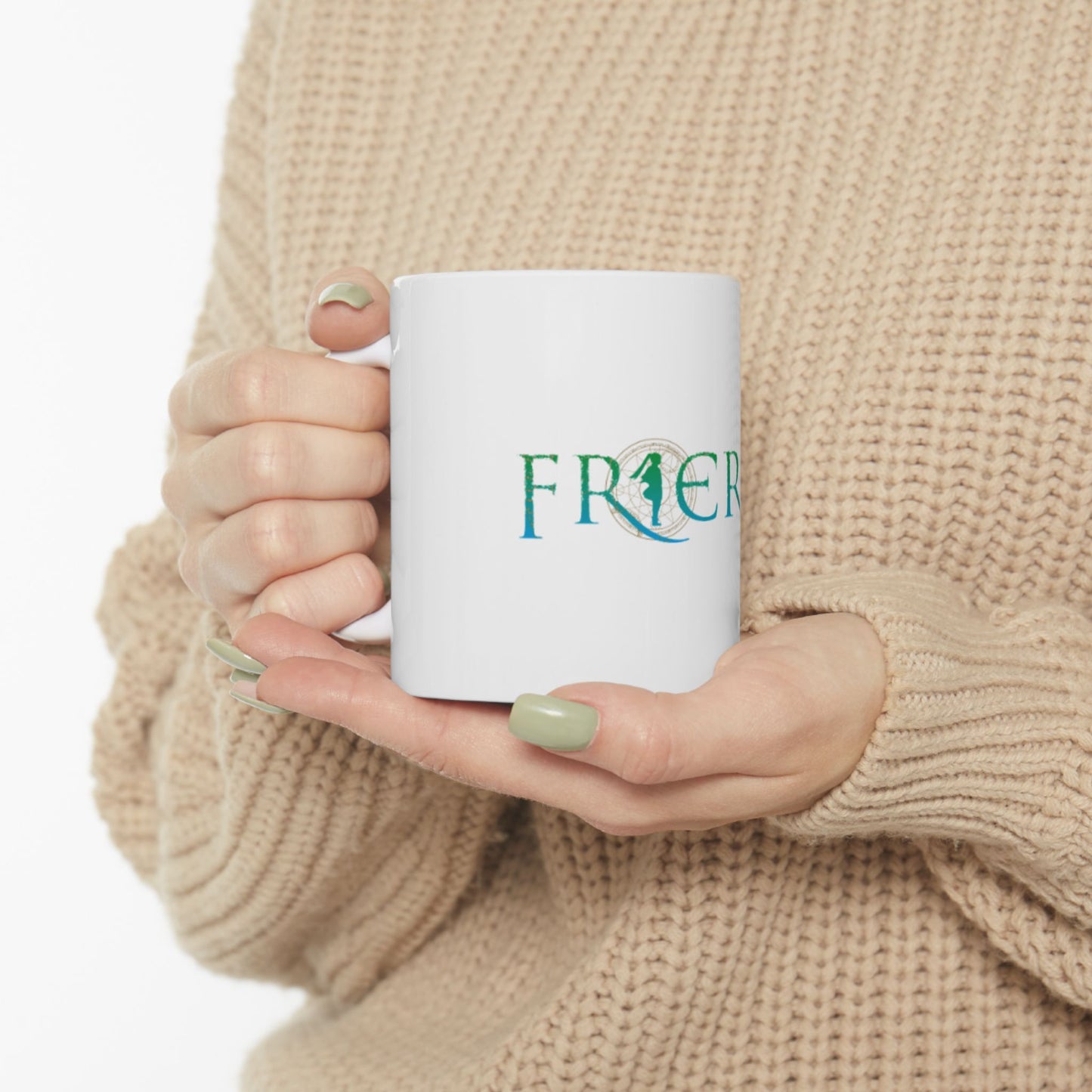 Frieren Ceramic White Mug