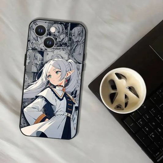 Frieren Manga Portrait iPhone Case – Sousou no Frieren Beyond Journey’s End Anime