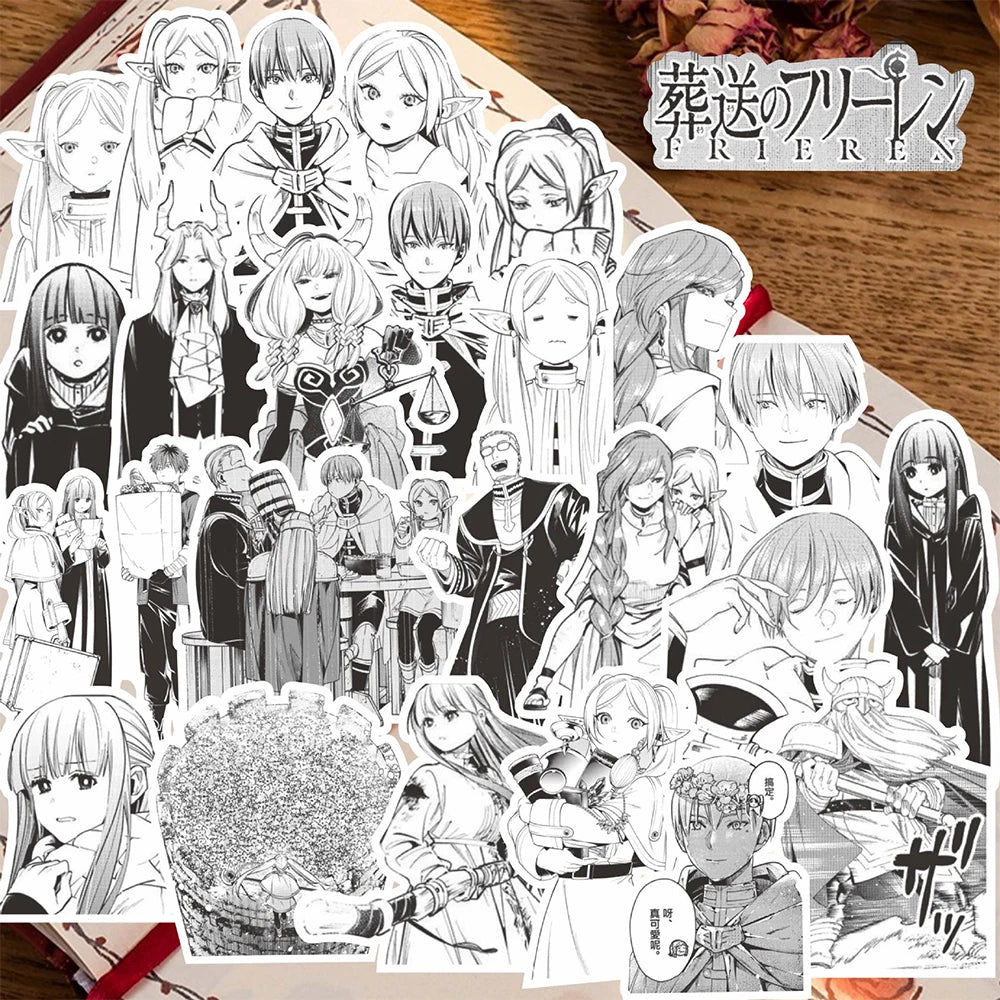 Frieren: Beyond Journey’s End Manga Stickers Pack – 10 PCS
