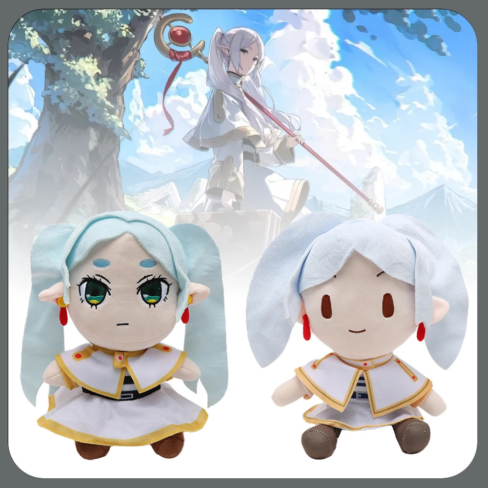 Cute Frieren At The Funeral Plush Toy – Frieren: Beyond Journey’s End Anime Plush