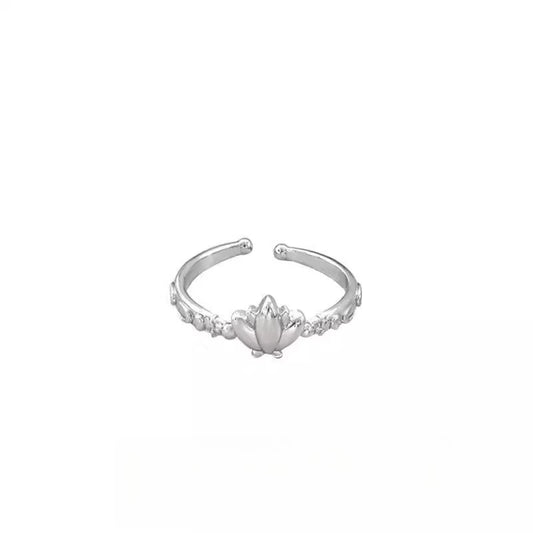 Frieren Lotus Flower Ring