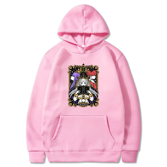 Frieren: Beyond Journey’s End Anime Frieren Party Hoodie Pink