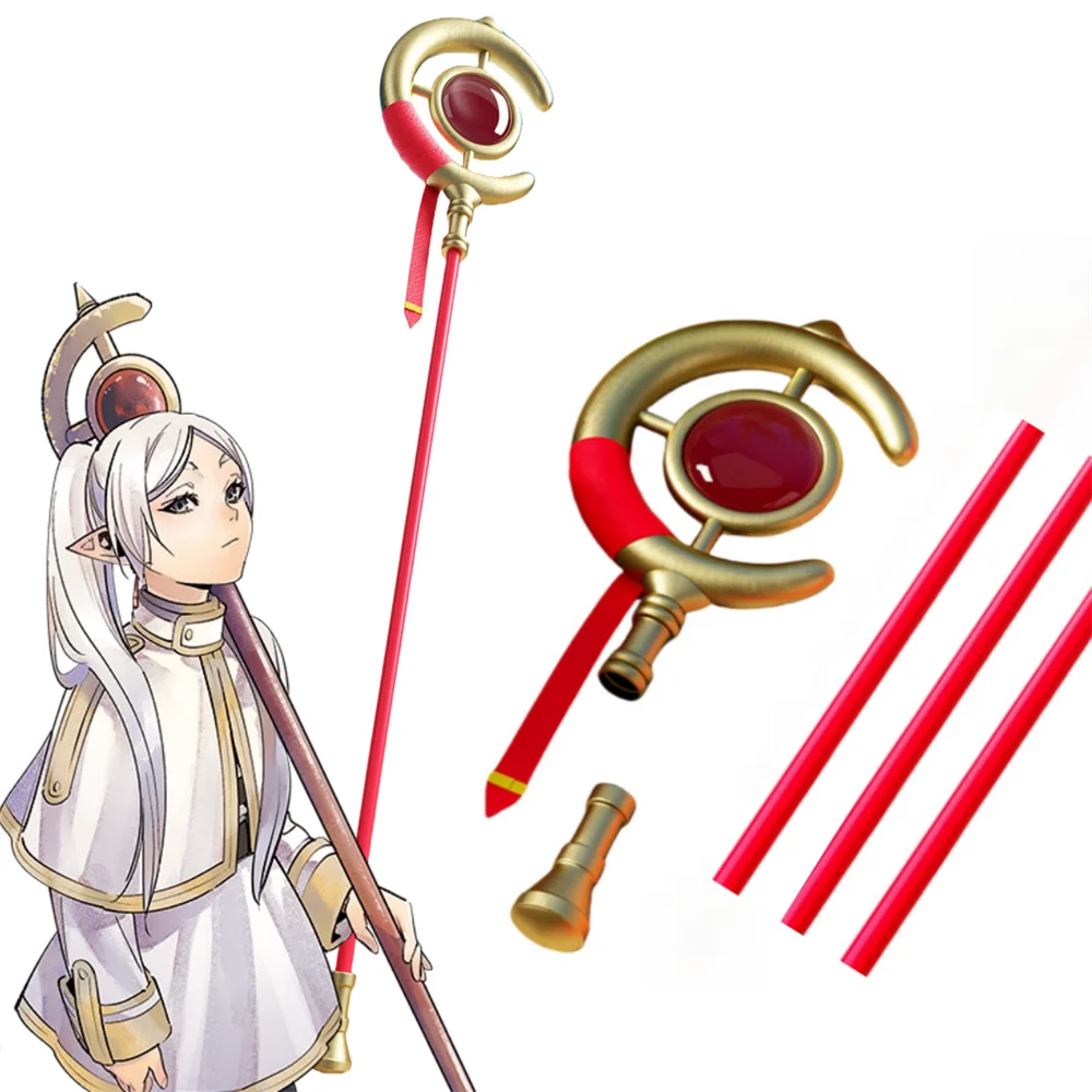 Frieren Cosplay Walking Stick – Sousou no Frieren Anime Staff
