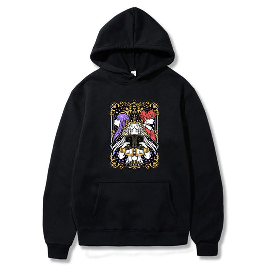 Frieren: Beyond Journey’s End Anime Frieren Party Hoodie Black