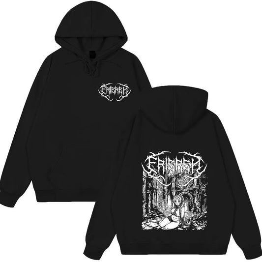 Frieren: Beyond Journey’s End Dark Fantasy Black Hoodie