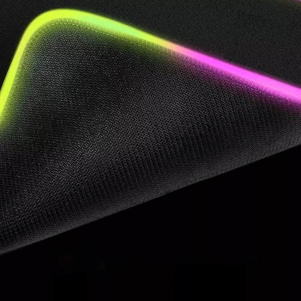 Frieren: Beyond Journey’s End RGB Mouse Pad – Luminous Frieren Magic Staff Anime Desk Mat