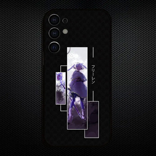 Frieren Anime Minimal Dark Samsung Phone Case