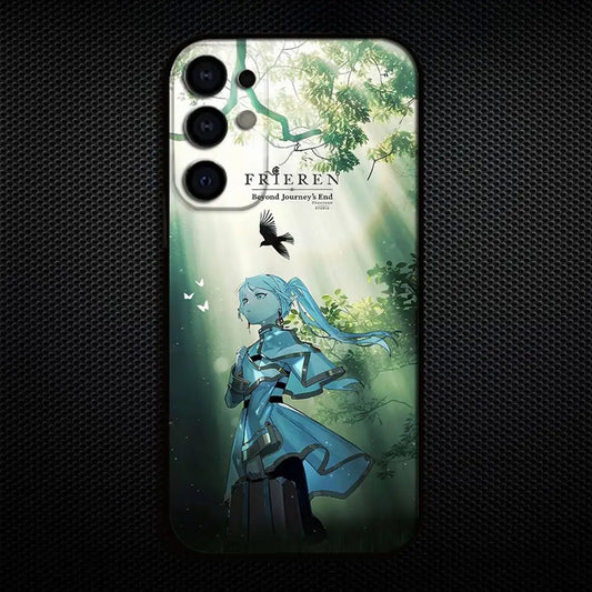 Frieren Anime Forest Light Samsung Phone Case
