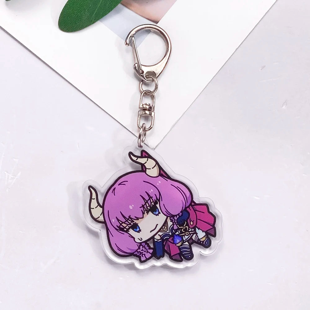 Anime Frieren Acrylic Aura Keychain
