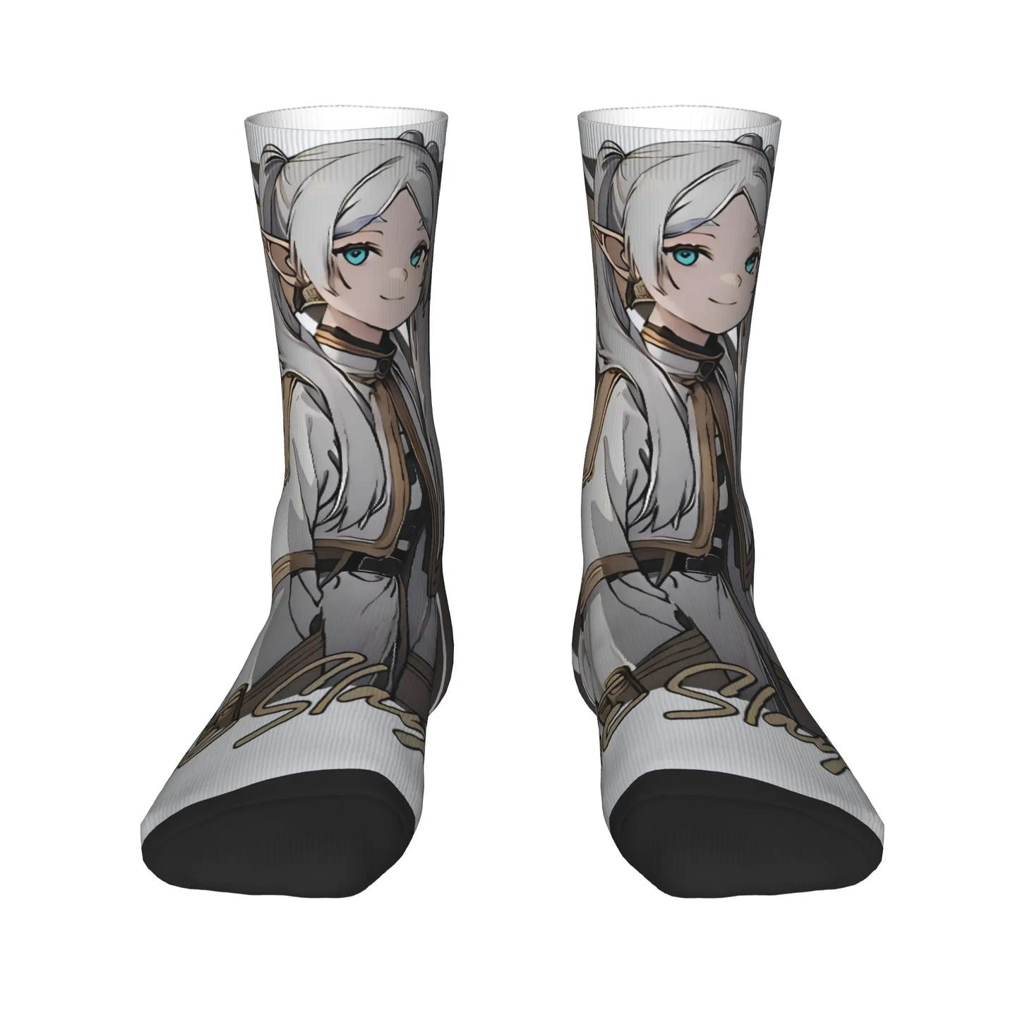 Frieren The Slayer Modern Anime Socks