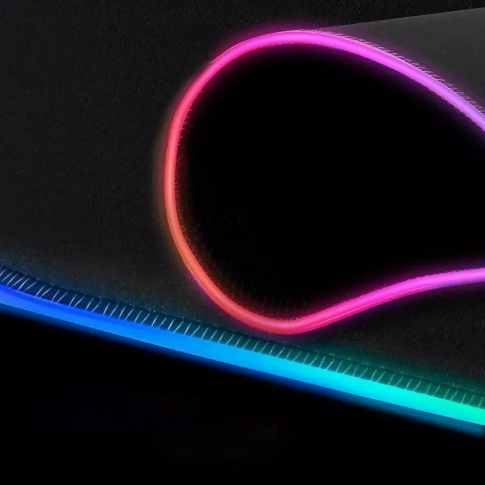 Frieren: Beyond Journey’s End RGB Mouse Pad – Luminous Frieren Magic Staff Anime Desk Mat