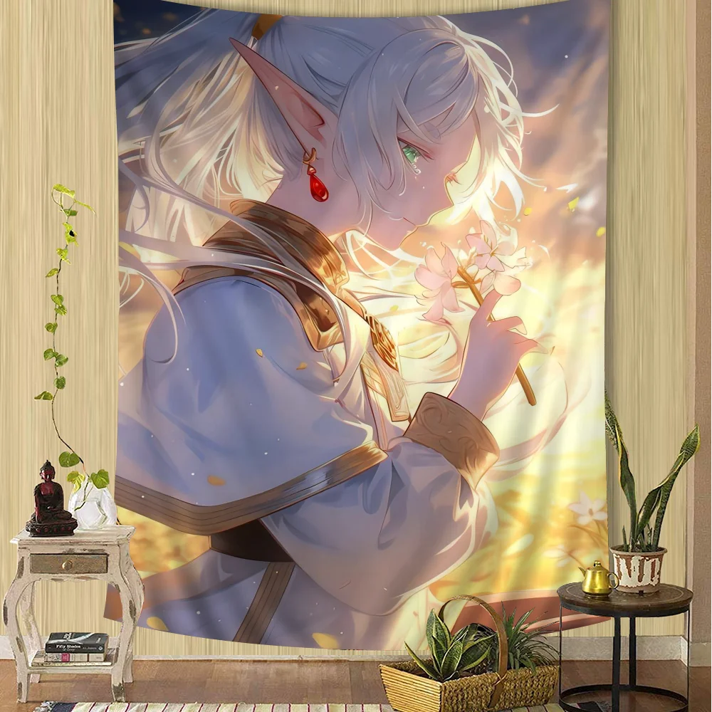 Frieren: Beyond Journey’s End Sunlit Frieren Wall Tapestry