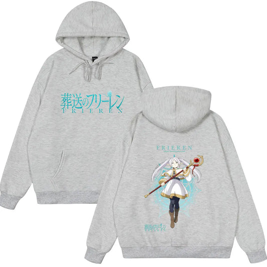 Frieren: Beyond Journey’s End Anime Frieren Hoodie Gray