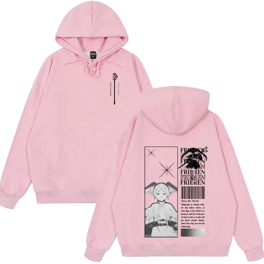 Frieren: Beyond Journey’s End Anime Frieren Hoodie Pink