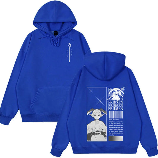 Frieren: Beyond Journey’s End Anime Frieren Hoodie Blue