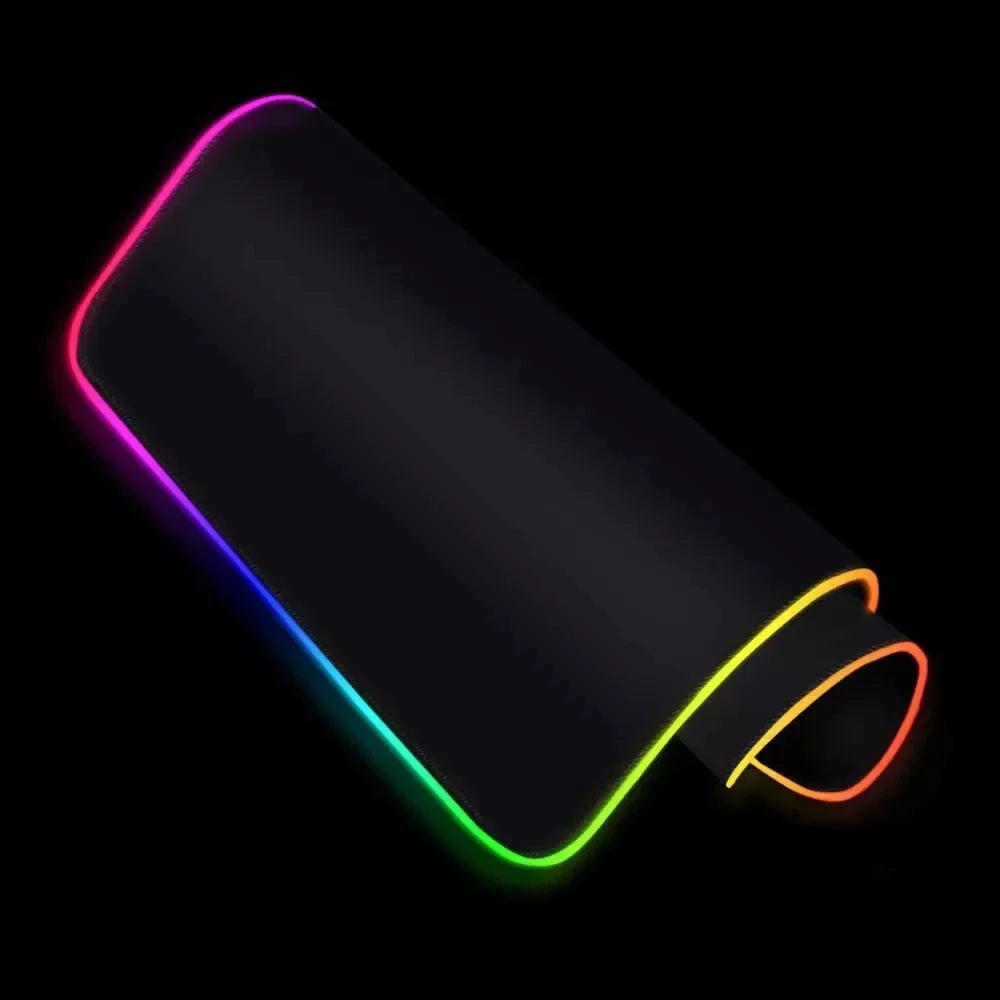 Frieren: Beyond Journey’s End RGB Mouse Pad – Luminous Frieren Magic Staff Anime Desk Mat