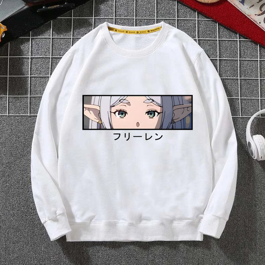 Frieren Beyond Journey’s End White Sweatshirt