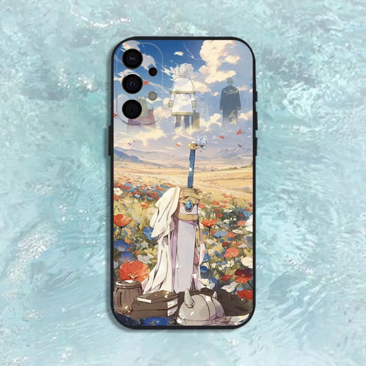 Frieren Sword Memorial Samsung Phone Case – Beyond Journey’s End Scenic