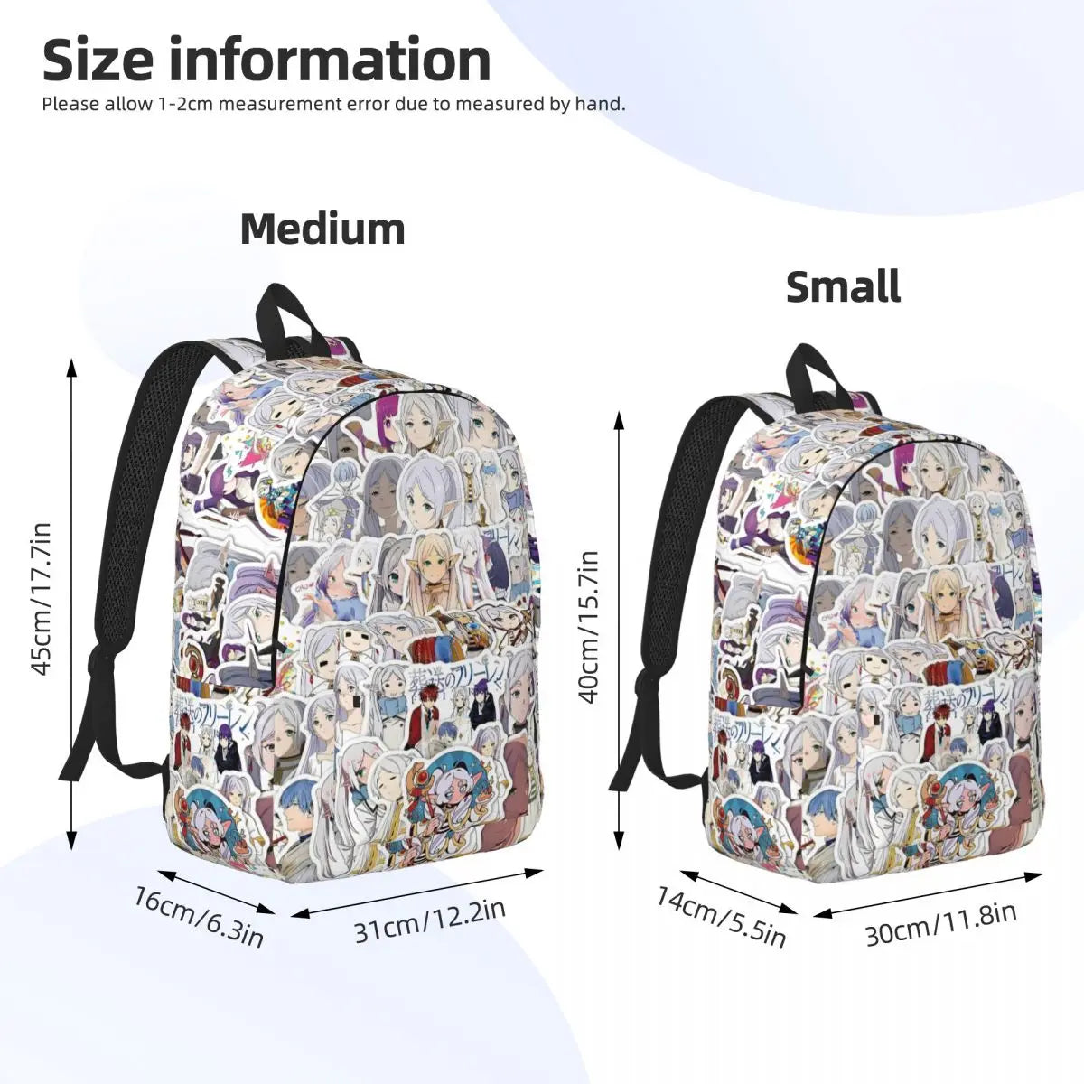 Sousou No Frieren Backpack – Frieren: Beyond Journey’s End Anime School Backpack