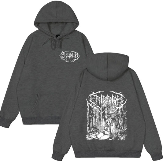 Frieren: Beyond Journey’s End Dark Fantasy Dark Grey Hoodie