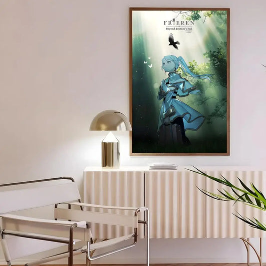 Frieren Light of Eternity Anime Poster – Beyond Journey’s End