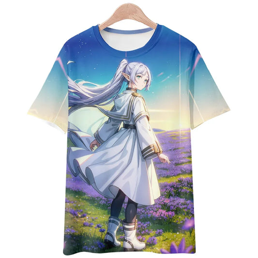 Anime Sousou no Frieren T-Shirt (Adult & Kids) – Sunset Meadow