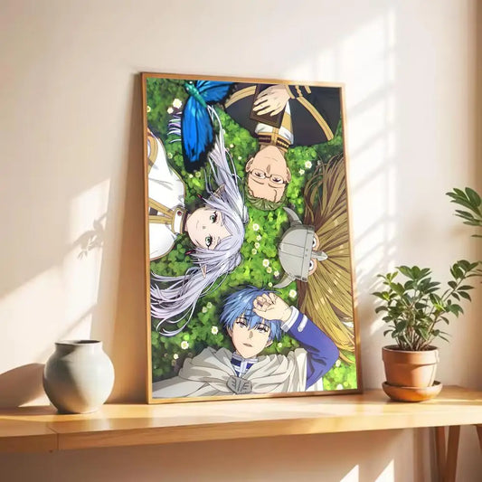 Frieren: Beyond Journey’s End Anime Relaxing Party Wall Poster