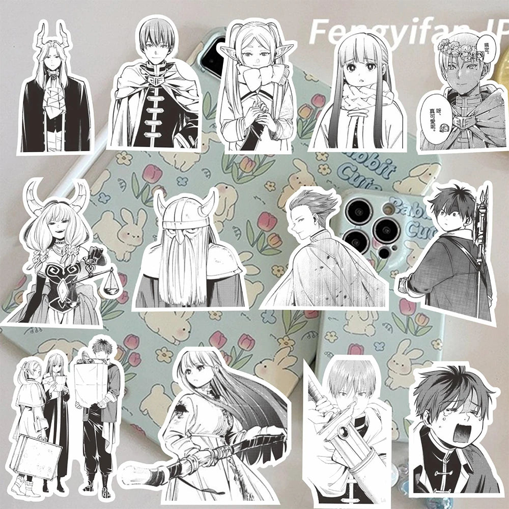 Frieren: Beyond Journey’s End Manga Stickers Pack – 10 PCS